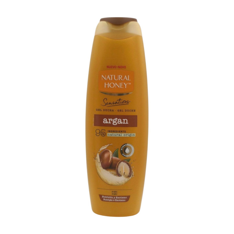 Natural Honey Gel Baño 650 ml Derma Care Sensations Argan