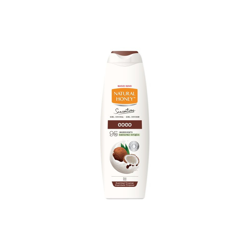 Natural Honey Gel Baño 650 ml Derma Care Sensations Coco