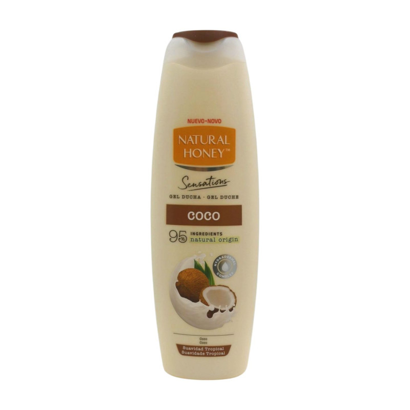 Natural Honey Gel Baño 650 ml Derma Care Sensations Coco