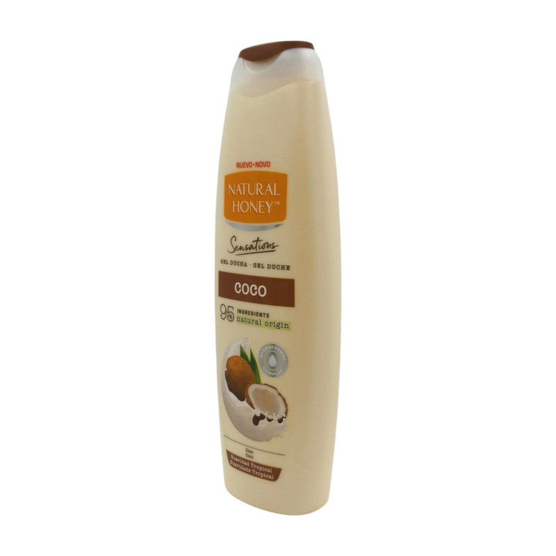 Natural Honey Gel Baño 650 ml Derma Care Sensations Coco