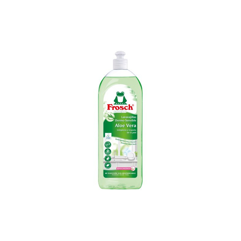 Frosch Lavavajillas 750 ml Aloe Vera