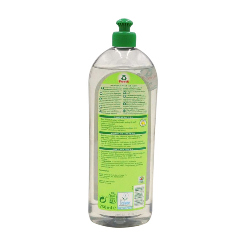 Frosch Lavavajillas Dermo Sensible Provitamina B5 750