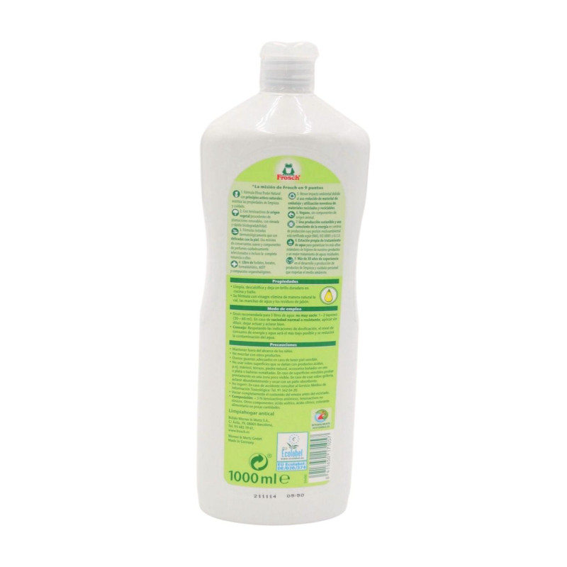 Frosch Limpiador Antical Vinagre 1000 ml
