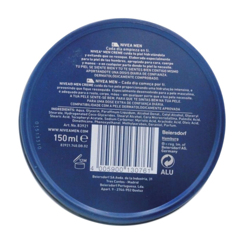 Nivea Men Creme 150 ml