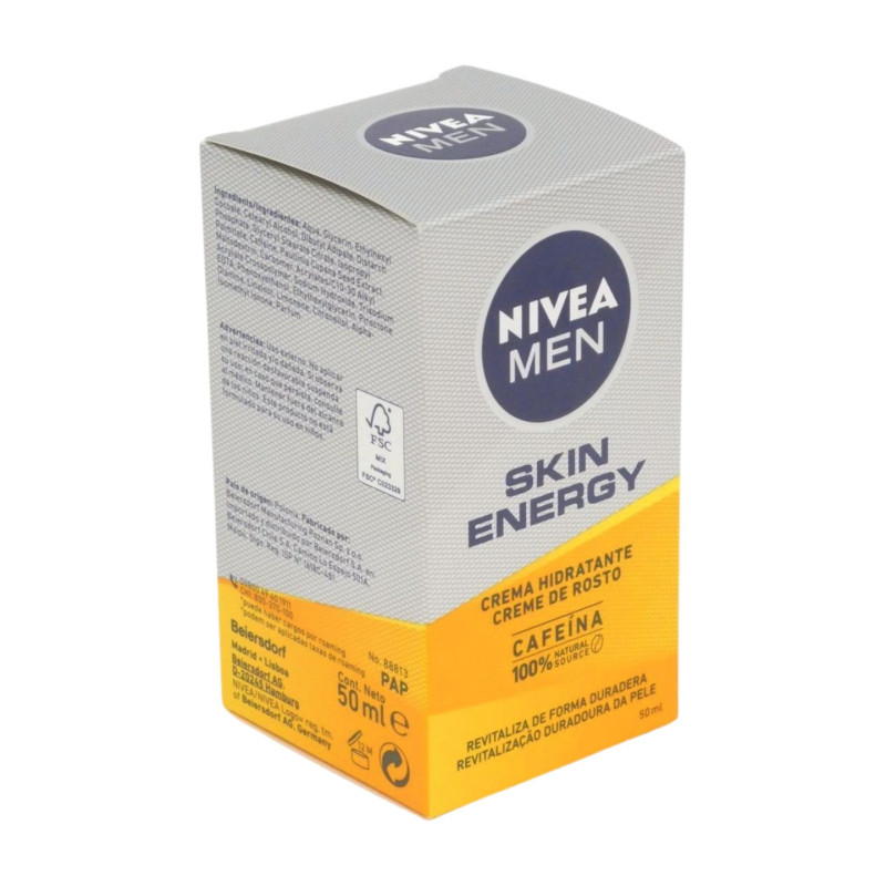 Nivea Men Crema Hidratante Skin Energy 50 ml