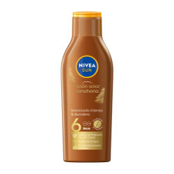 Nivea Sun Leche 200 ml SPF6 Zanahoria Bronceado Intenso