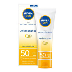 Nivea Sun Solar Facial 50 Ml Spf50 Antimanchas Q10