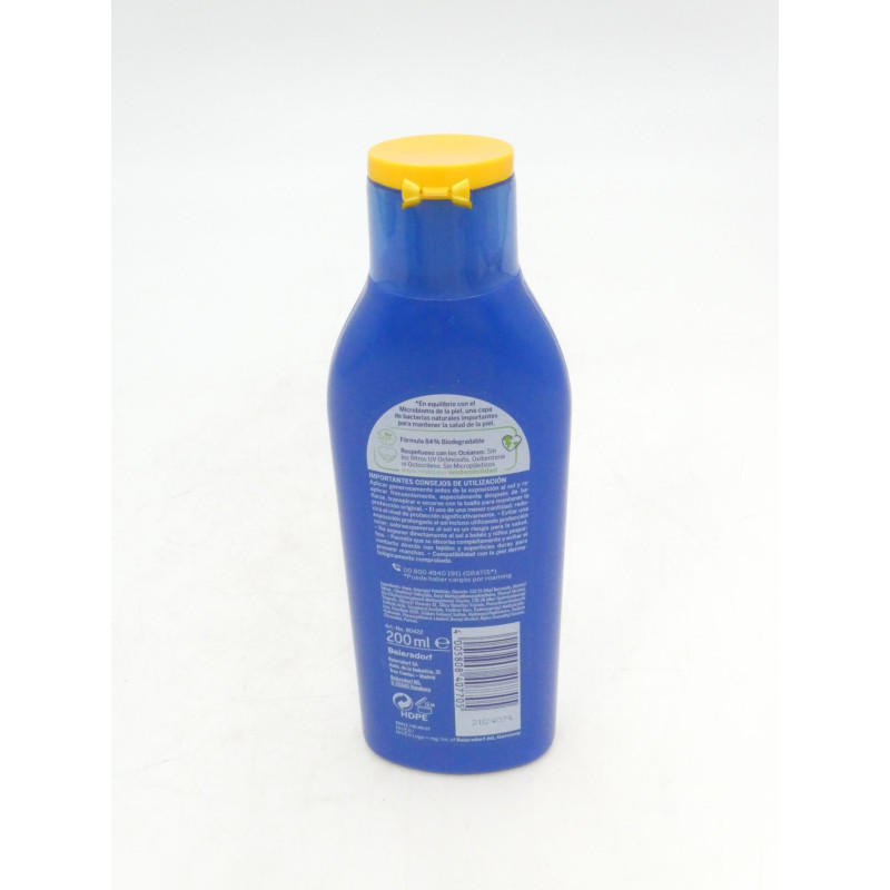 Nivea Sun Solar Leche 200 Ml Spf20 Protege & Hidrata