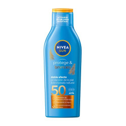 Nivea Sun Solar Leche 200 ml Spf50 Protege & Broncea