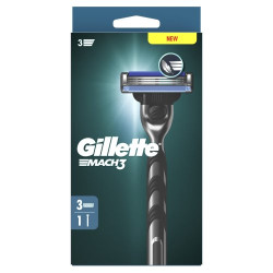 Gillette Gillette Mach3 Start Maquina + 3 Recambios
