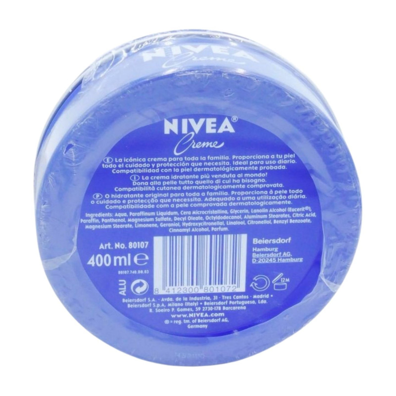 Nivea Creme Hidratante 400 ml