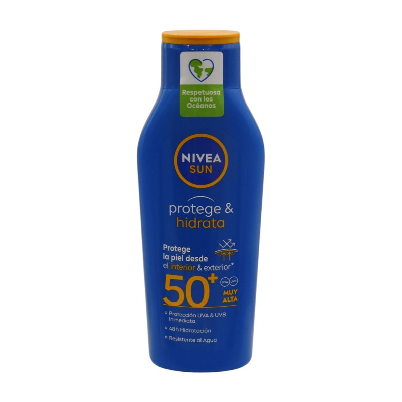 Nivea Sun Leche Solar Sfp 50 Hidratante 400 ml