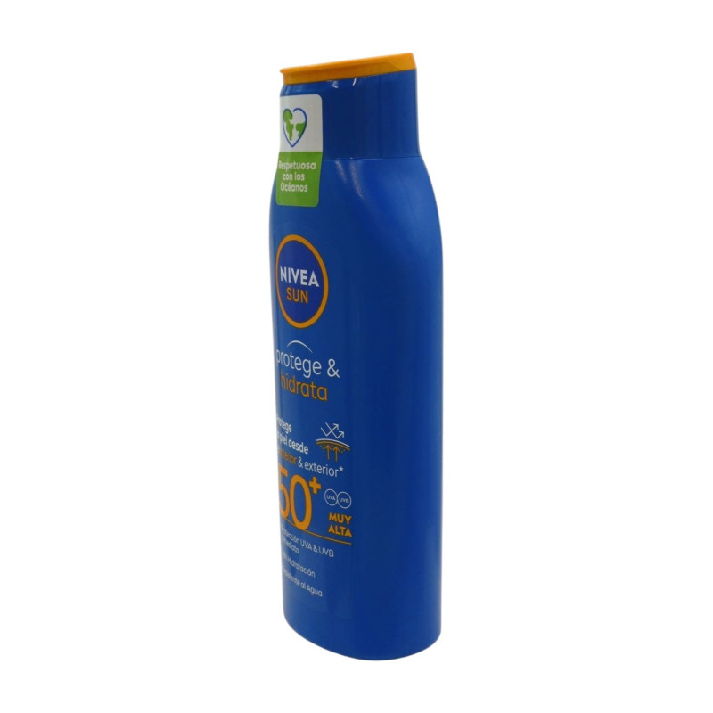 Nivea Sun Leche Solar Sfp 50 Hidratante 400 ml