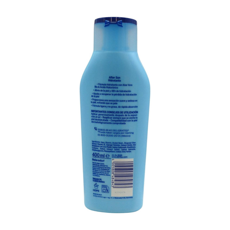Nivea Sun Locion Aftersun Hidratante 400 ml