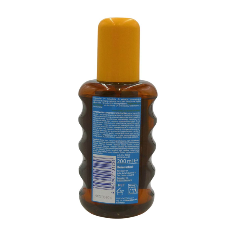 Nivea Sun Aceite Solar Spf 30 Spray 200 ml