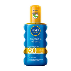 Nivea Sun Protector Solar Spray 200 ml Spf30 Protege