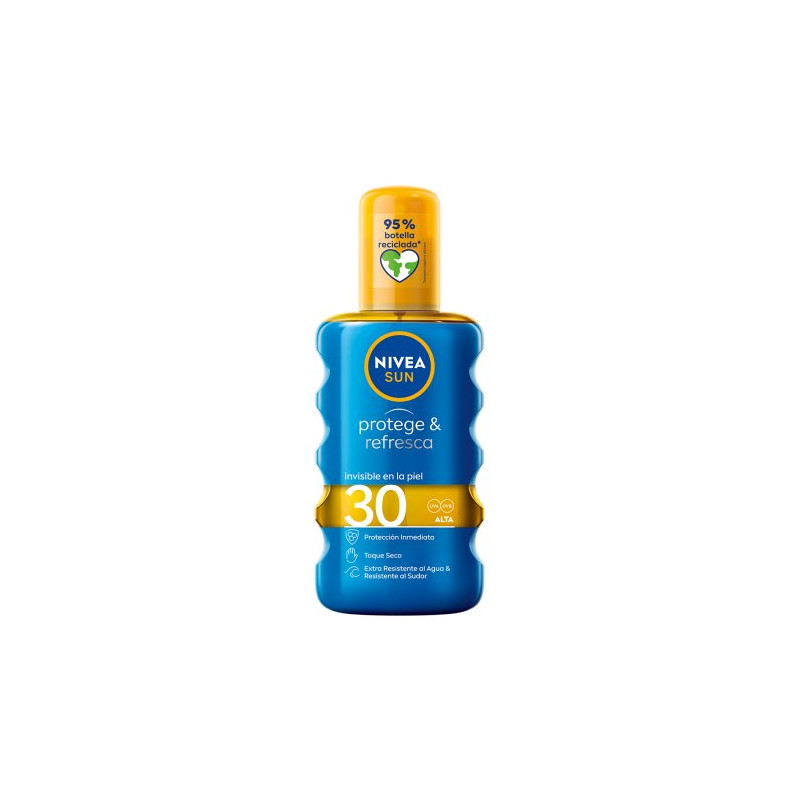 Nivea Sun Protector Solar Spray 200 ml Spf30 Protege