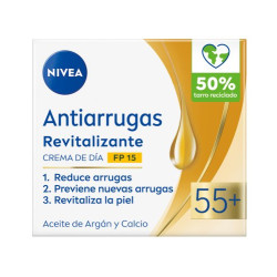 Nivea Face Crema Antiarrugas Dia 55+ FP15 Revitaliza