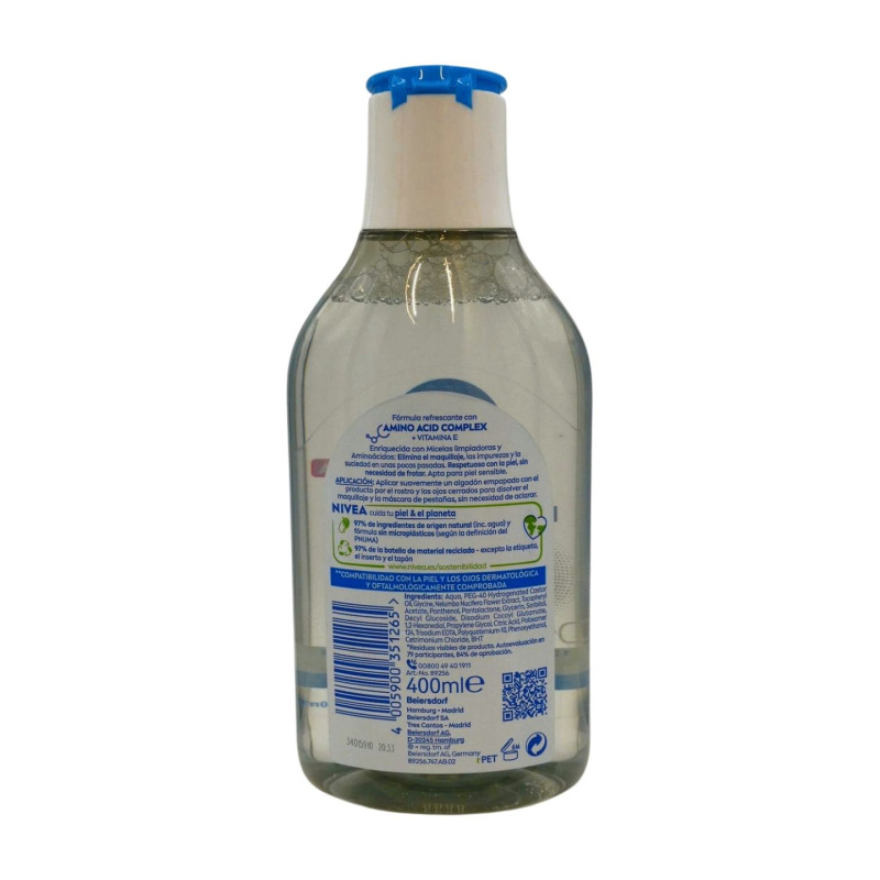 Nivea Face Agua Micelar 400 ml Normal