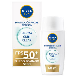 Nivea Fluido Facial Dermo Skin 40 ml Spf 50+