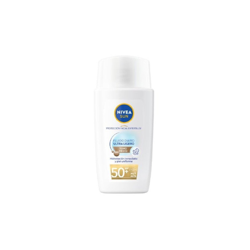 Nivea Fluido Facial 40 ml Spf50 Tono Medio