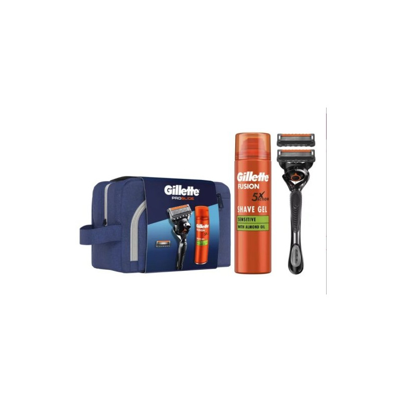 Gillette Neceser (Maquina+Cargadores+Gel)