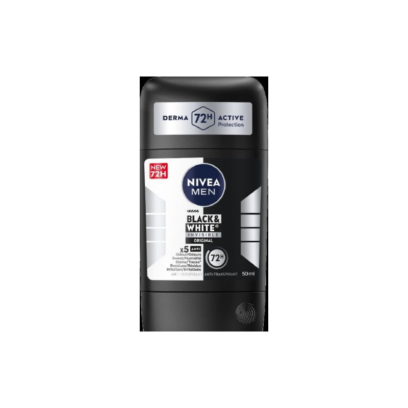 Nivea Desodorante Stick 50 ml Black&White Men