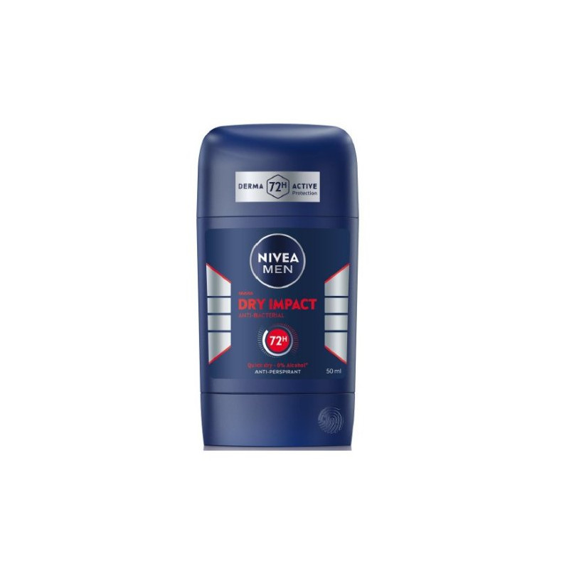 Nivea Desodorante Stick 50 ml Dry Impact Men