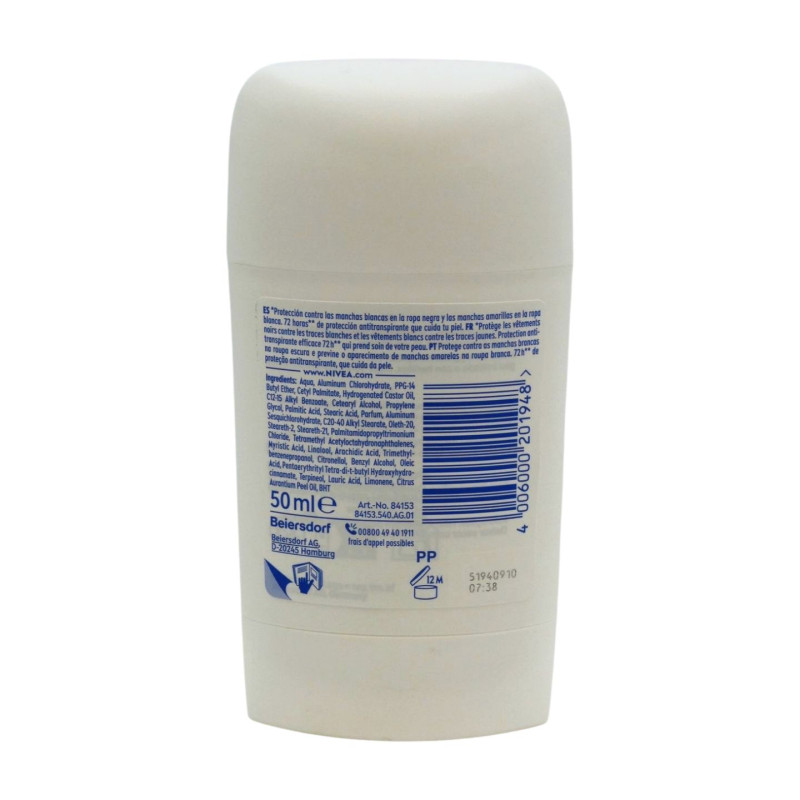 Nivea Desodorante Stick 50 ml Black&White Women