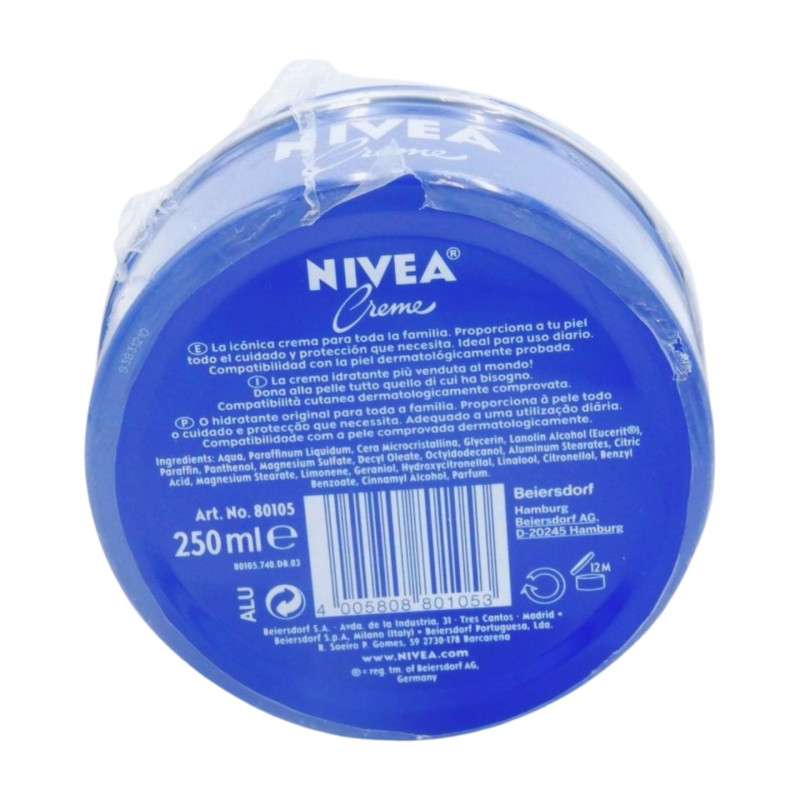 Nivea Crema Hidratante Manos 250 ml