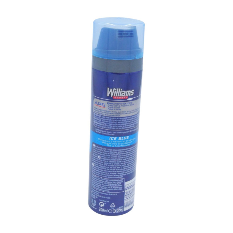 Williams Gel Afeitar 200 ml Ice Blue Azul