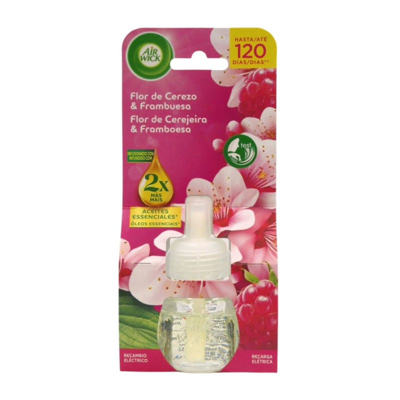 Airwick Ambientador Electrico Recambio Flor Cerezo