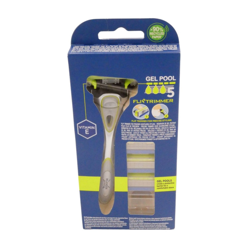 Wilkinson Hydro Sensitive 5 Starter Pack (Cargador 4 Ud. + Máquina)