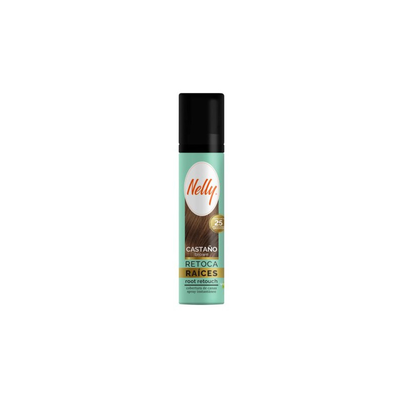 Nelly Retoca Raices Castaño 75 ml