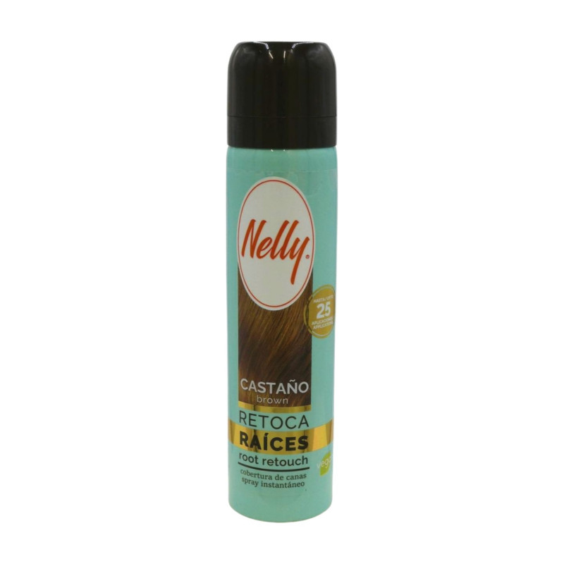Nelly Retoca Raices Castaño 75 ml