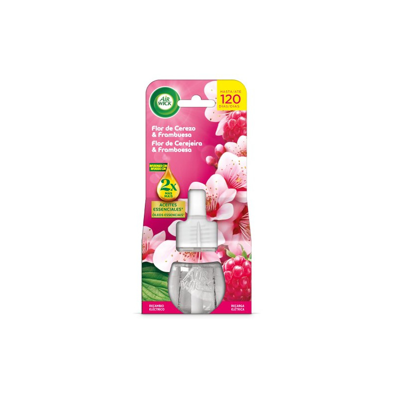 Airwick Ambientador Electrico Recambio Flor Cerezo