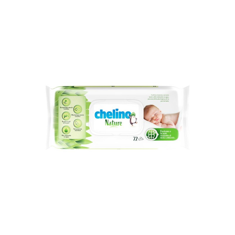 Chelino Toallitas Bebe (72 Ud.) Con Tapa