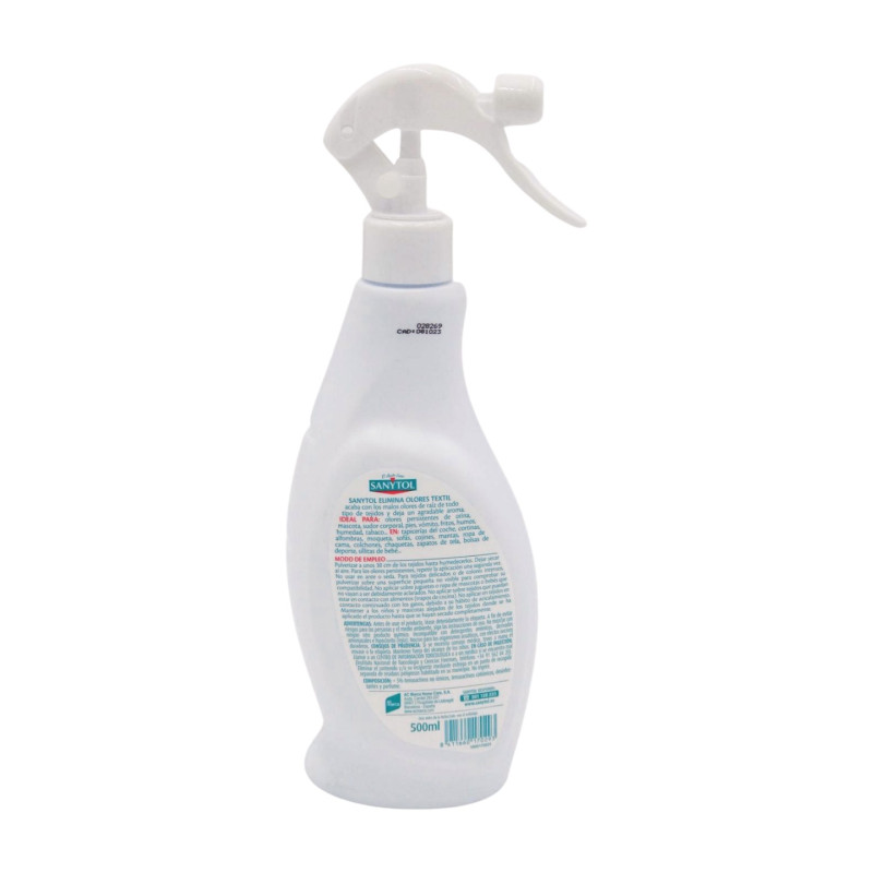 Sanytol Desinfectante Elimina Olores 500 ml Pistola