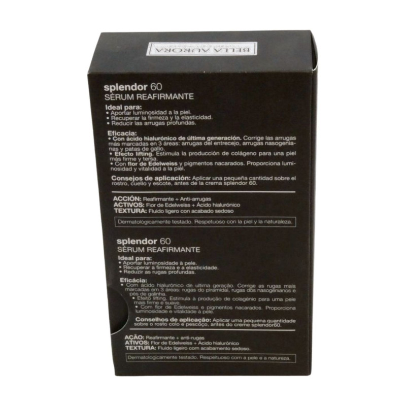 Bella Aurora Splendor +60 Serum Reafirmante 50 ml