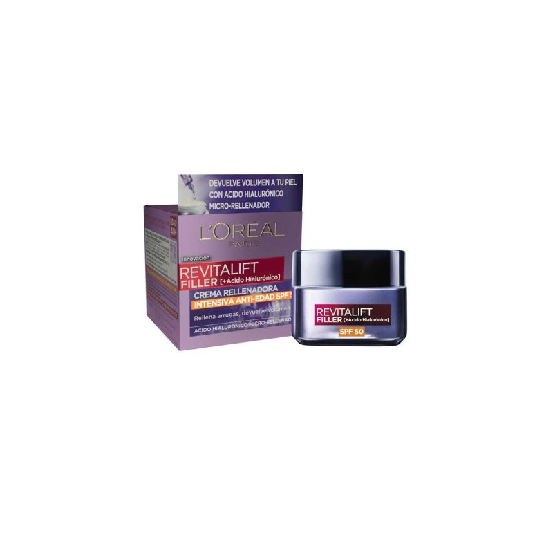 L'Oreal Revitalift Filler Crema de Dia 50 ml Spf50 Acido Hialuronico