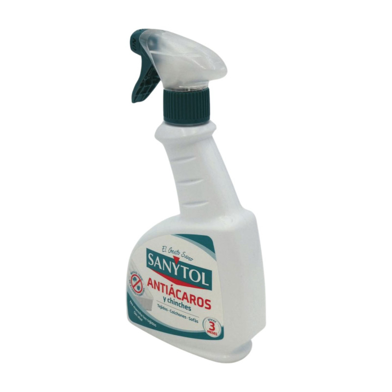 Sanytol Desinfectante Anti Acaros Chinches 300 ml Pistola