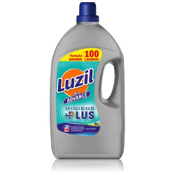 Luzil Detergente Liquido Gel Advance Higiene Plus (100 Dosis) 5 Litros