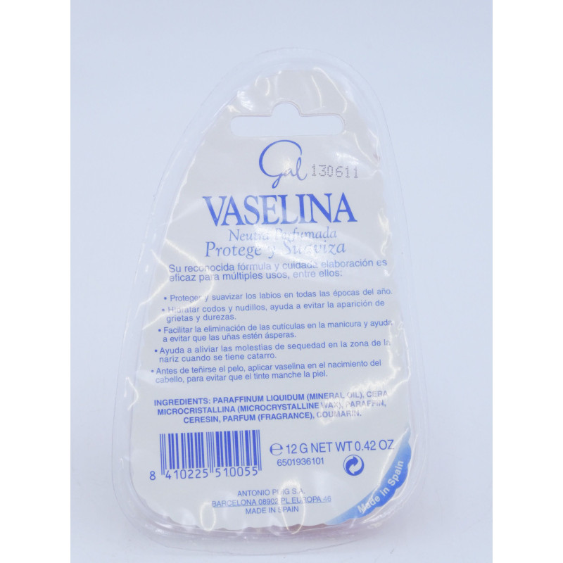 Gal Vaselina Neutra y Perfumada 12 Gr Blister