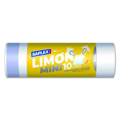 Saplex Bolsa Blanca Perfumada Limon Mini 45x47(20 Ud.) 10 Litros