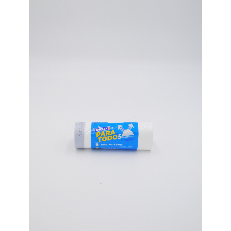 Saplex Bolsa Paratodo 35x37 (30 Ud.) 5 Litros