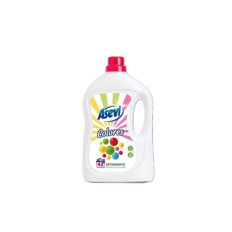 Asevi Detergente Liquido Colores (42D)