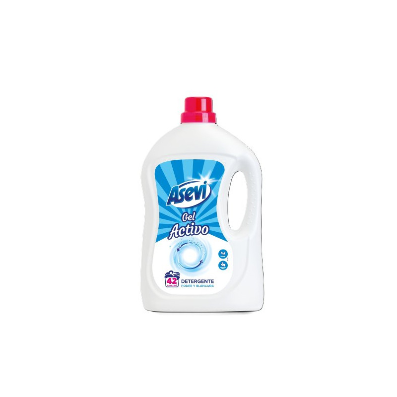Asevi Detergente Liquido Gel Activo (42D)