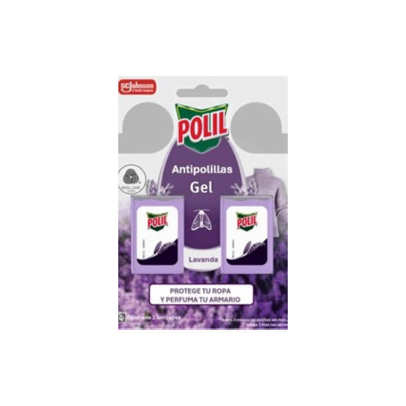 Polil Pastillas Antipolillas Gel (2 Ud.)