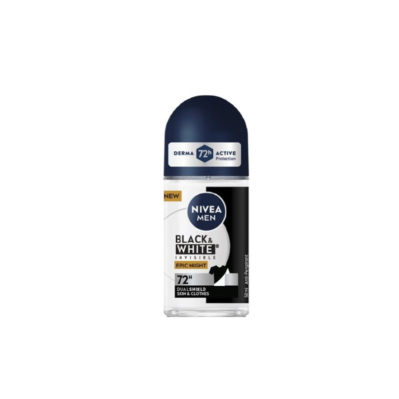 Nivea Desodorante Rollon Men Black & White 50 ml Epic Night