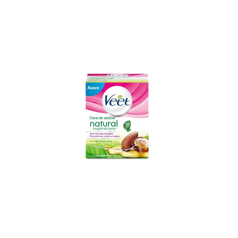 Veet Cera Tibia 250 ml Natural Argan